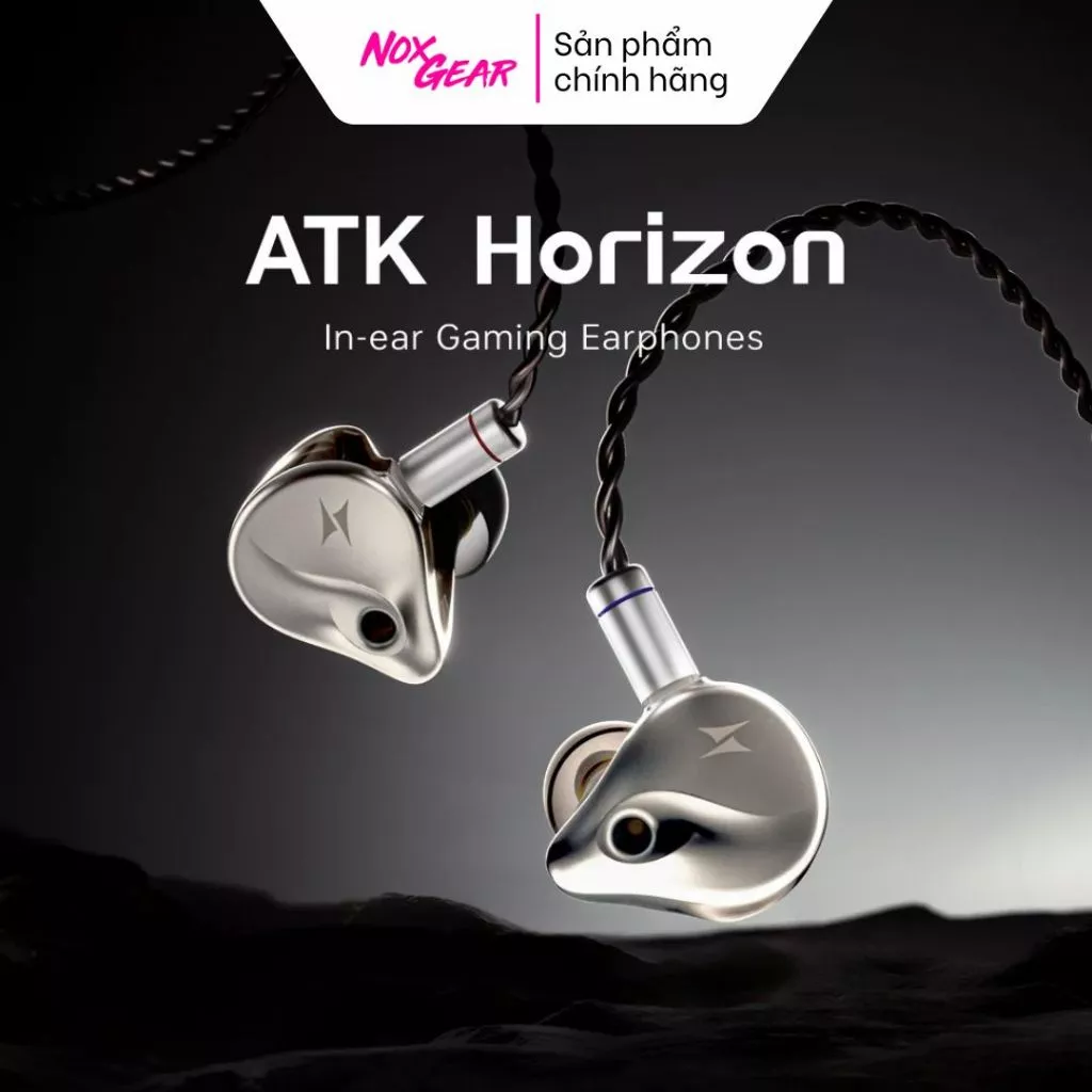 ATK Horizon - Tai Nghe IEM Gaming ATK Horizon 3.5mm | DSP Type-C Có Mic