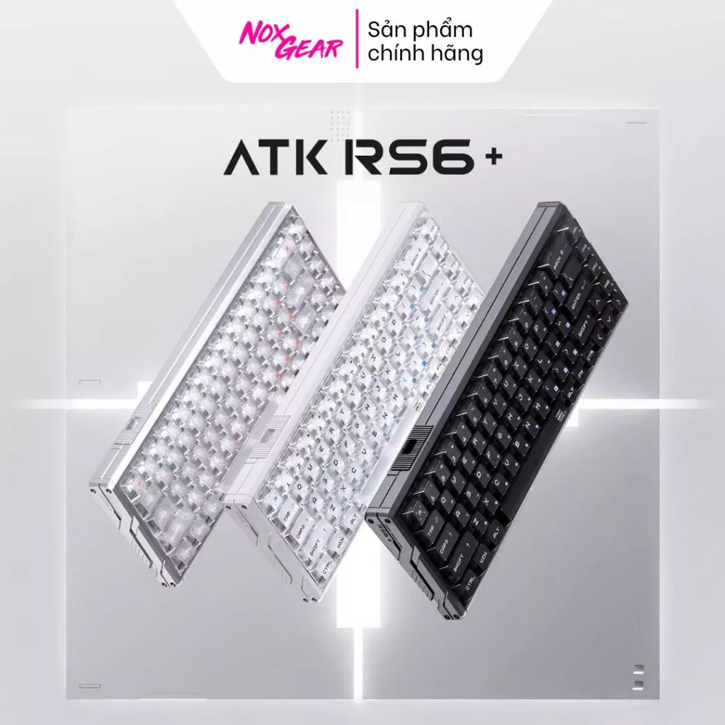 ATK RS6+ Series - Bàn Phím Rapid Trigger Khung Nhôm Chuyên Game FPS