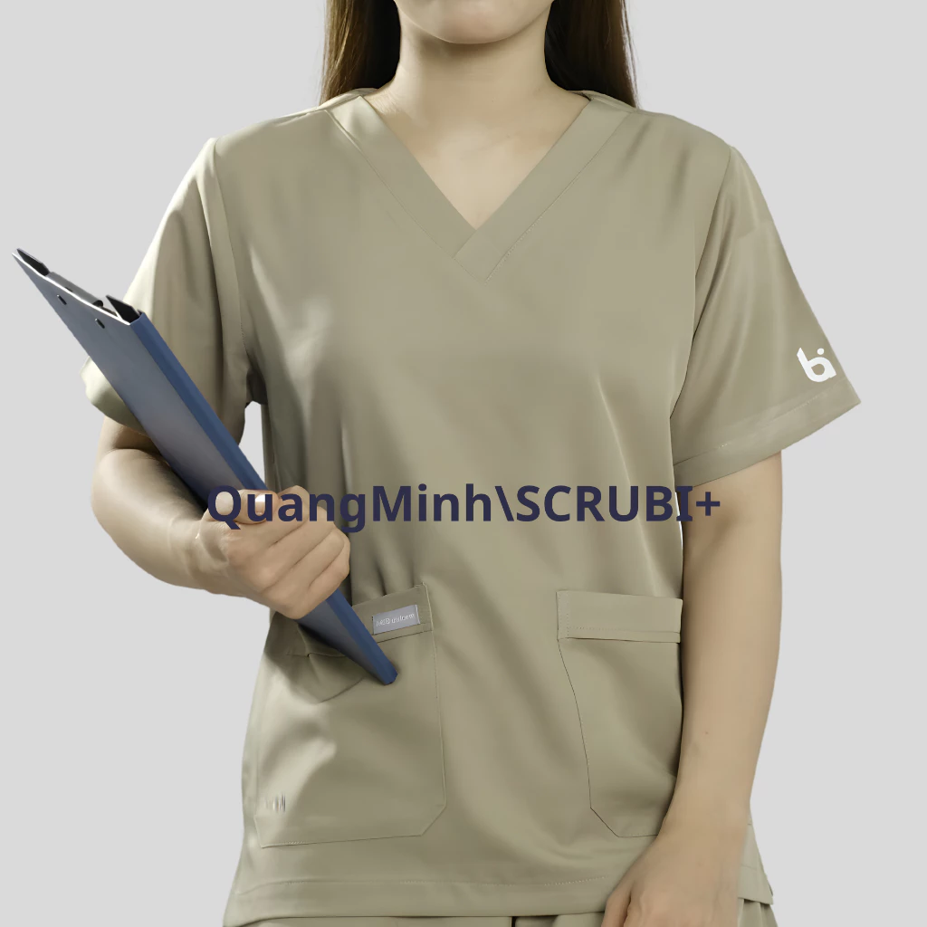 Bộ Scrubs Bác sĩ CAO CẤP Cotton lạnh, Đông phục Spa, Phòng khám , Dược sĩ, Điều dưỡng