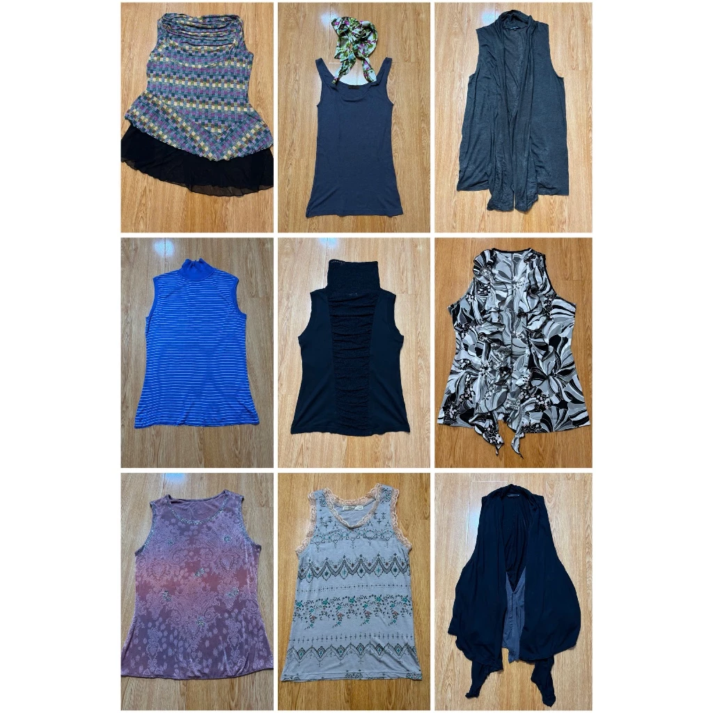 [hàng mới về, update tháng 7] Cami, tanktop, ba lỗ  2hand, nhiều mẫu [200-300]