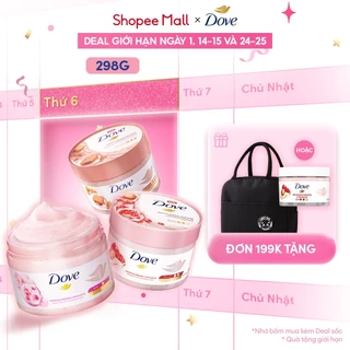 [CHÍNH HÃNG ĐỘC QUYỀN] Smoothie Tẩy Tế Bào Chết Body Dove Chăm Da Sáng Mịn 298g