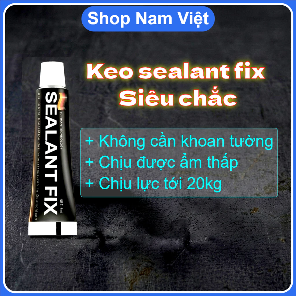 Keo Dán Siêu Chắc Chắn Sealant Fix Chịu Nhiệt Chống Nước Dán Đa Năng Trên Nhiều Bề Mặt