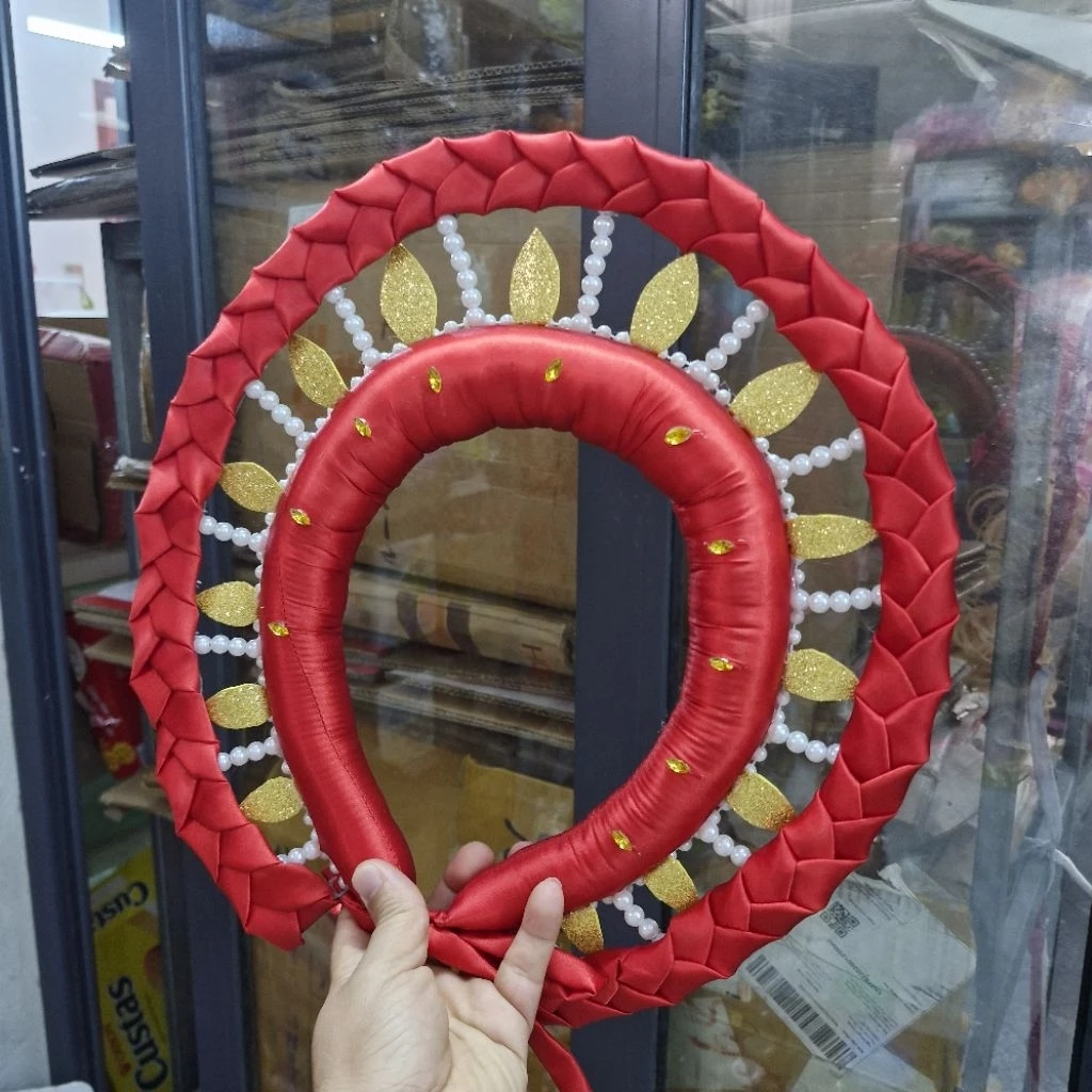 Vấn 2 tầng đội đầu biểu diễn văn nghệ, phù hợp với trang phục âu lạc, cách tân hiện đại, Đạo cụ phụ kiện Nguyễn Nhật