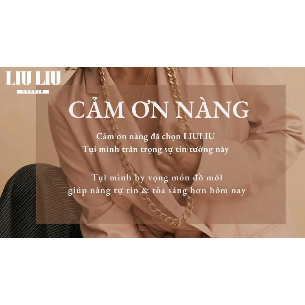 thẻ bảo hành thời trang liuliu studio – cam kết chất lượng đổi trả nhanh