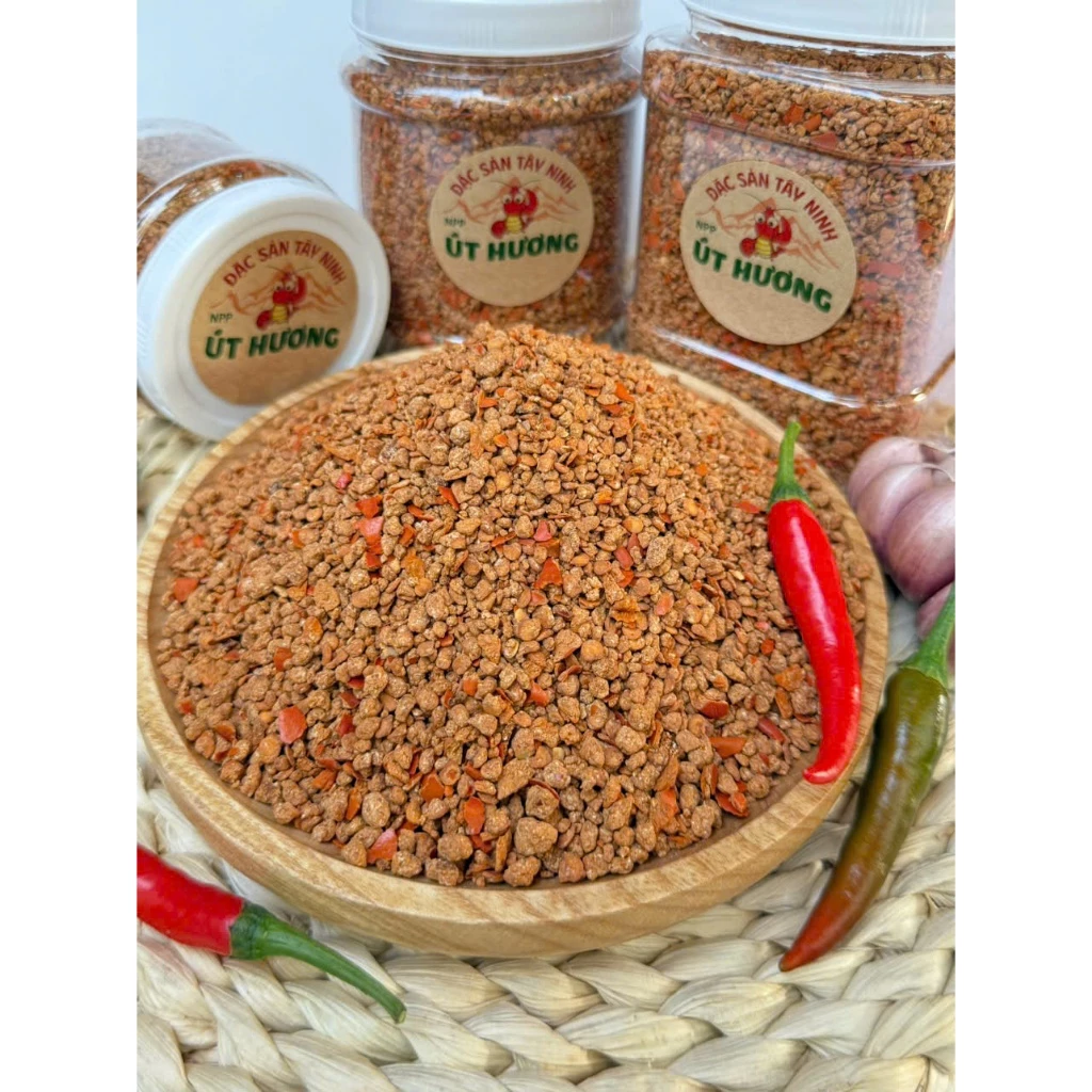Muối tỏi ớt siêu cay _ Chuẩn vị xưa ( chay mặn đều dùng được ) _ đặc sản tây  ninh