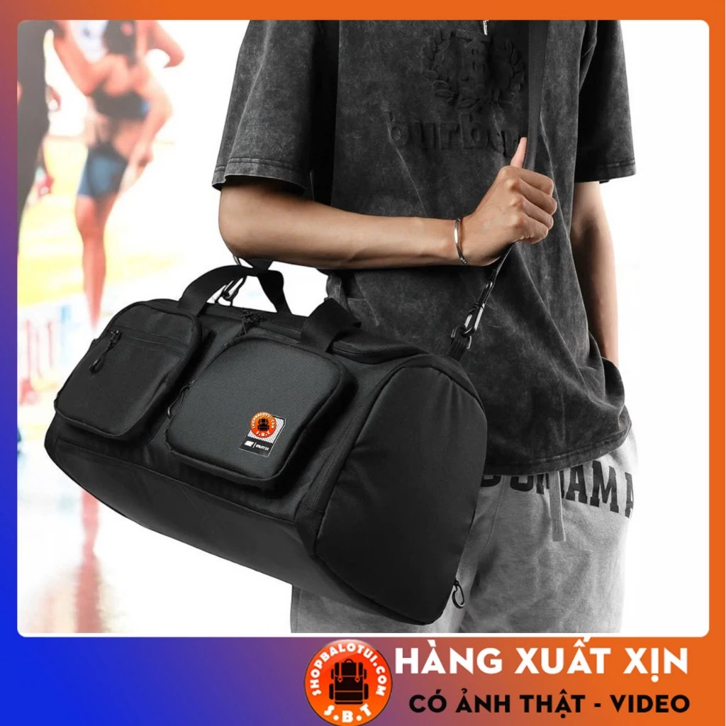 Túi Trống Thể Thao Đựng Đồ Tập Có Ngăn Để Giày Chống Nước UTL, Tú Du Lịch Nam Nữ Tập Gym Đá Banh