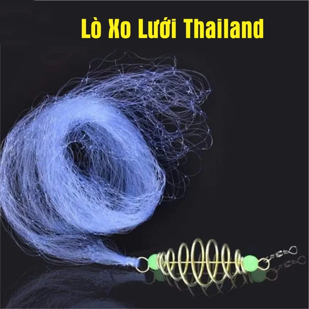 [Combo 5 Chiếc] Lò Xo Lăng Xê Lưới Thailand Đa Năng Nhiều Cỡ Lưới Bắt Cá, Câu Cá, Câu Lancer