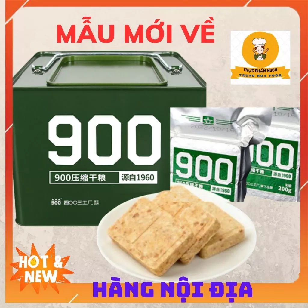 HÀNG CÓ SẴN: 1 thùng lương khô quân đội 900 ba sao 4kg