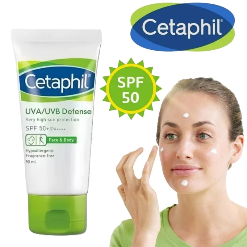 [DAILY] Kem Chống Nắng Cetaphil Vật Lý Cho Da Nhạy Cảm SPF50 50g | HASAKI SẢN PHẨM CHÍNH HÃNG