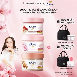 [HANNAH LIVESTREAM] [CHÍNH HÃNG ĐỘC QUYỀN] Smoothie Tẩy Tế Bào Chết Body Dove Chăm Da Sáng Mịn 298g