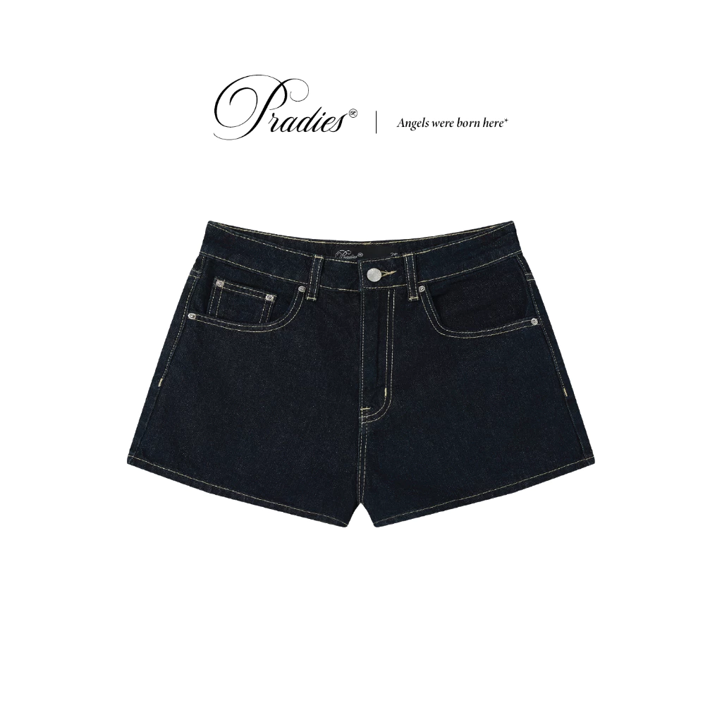 Quần Shorts Jeans Nữ PRADIES - Denim Raw