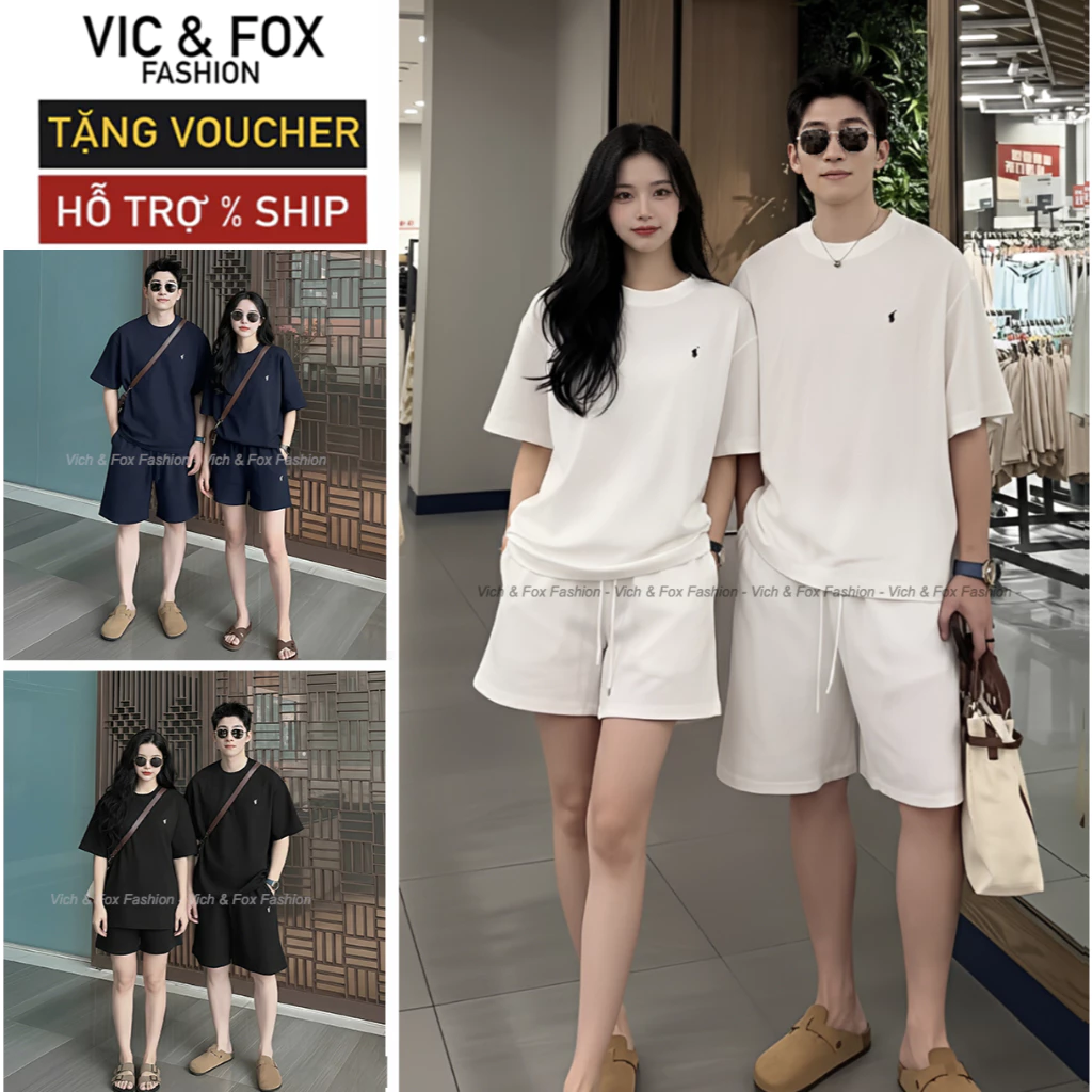 Đồ Bộ Nam Nữ Fox| Set Đũi Nam Nữ Có Bigsize 115kg| Bộ đũi nam nữ chất đũi xước Nhật (Linen Mát)-Mặc nhà,đi chơi, đi biển