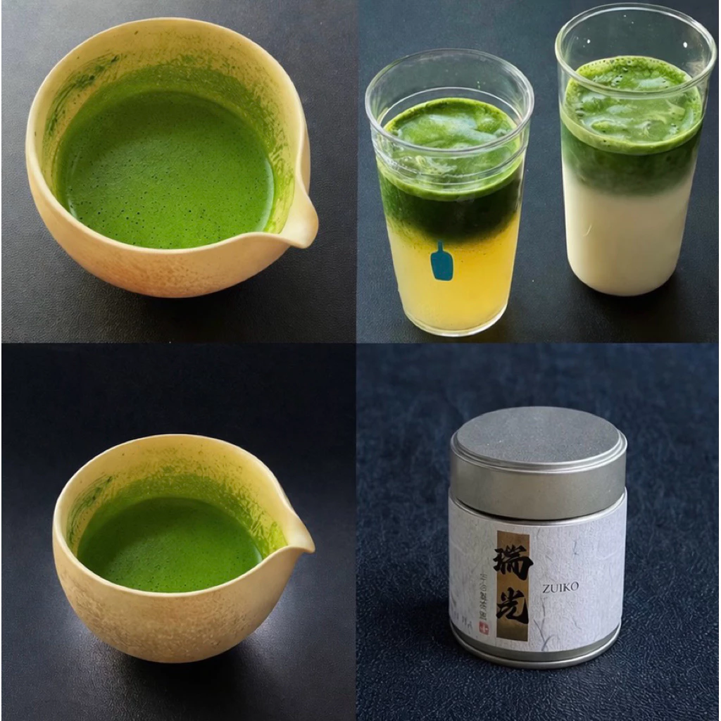 Bột Trà Matcha Zuiko Cao Cấp Thượng Hạng Nhà Ujiseichaen Hũ 40g Uji Kyoto Nhật Bản
