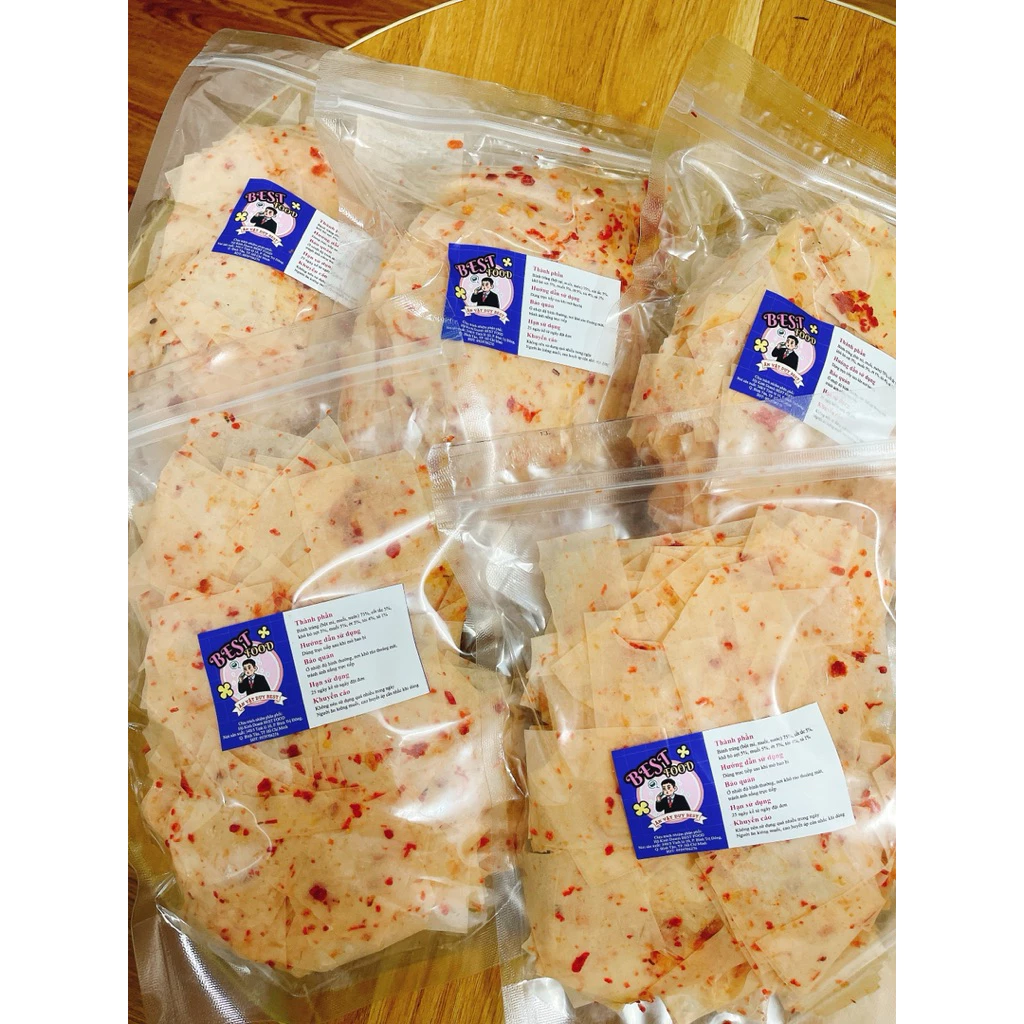 <Hỏa Tốc SG 24/24> COMBO 5 Bịt Bánh Tráng Duy Best -  Bò Tỏi/ Tứ Xuyên <>