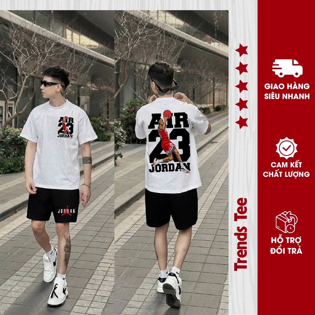 Tổng Hợp Set Bộ Nam Nữ Form Rộng Áo Cotton 100% & Quần Nỉ Chân Cua Đứng Form Cao Cấp In Hình Dóc Đan