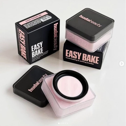 [MÀU CHERRY BLOSSOM CAKE] Phấn Phủ Bột Hooda Beauty Easy Bake Loose Baking & Setting Powder 20G