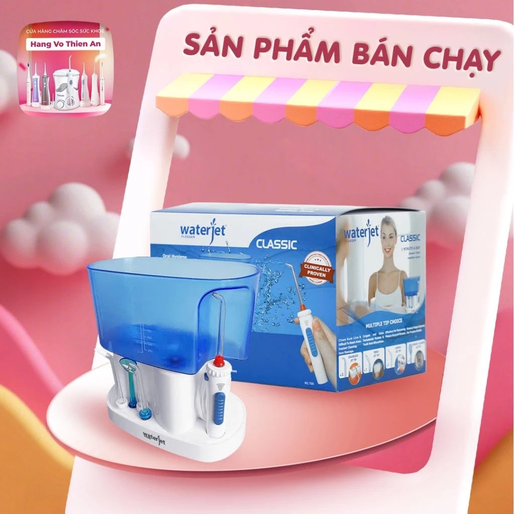 [ HỎA TỐC ] Waterjet Classic - Máy tăm nước gia đình - (Chính hãng USA)- Bảo hành 1 năm