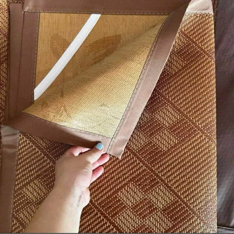 Chiếu Mây Hoa Điều Hoà Lót Lụa 3D - Mềm - Mịn - Mát - Bo Chun 2 Góc Cao Cấp Hàng Loại 1