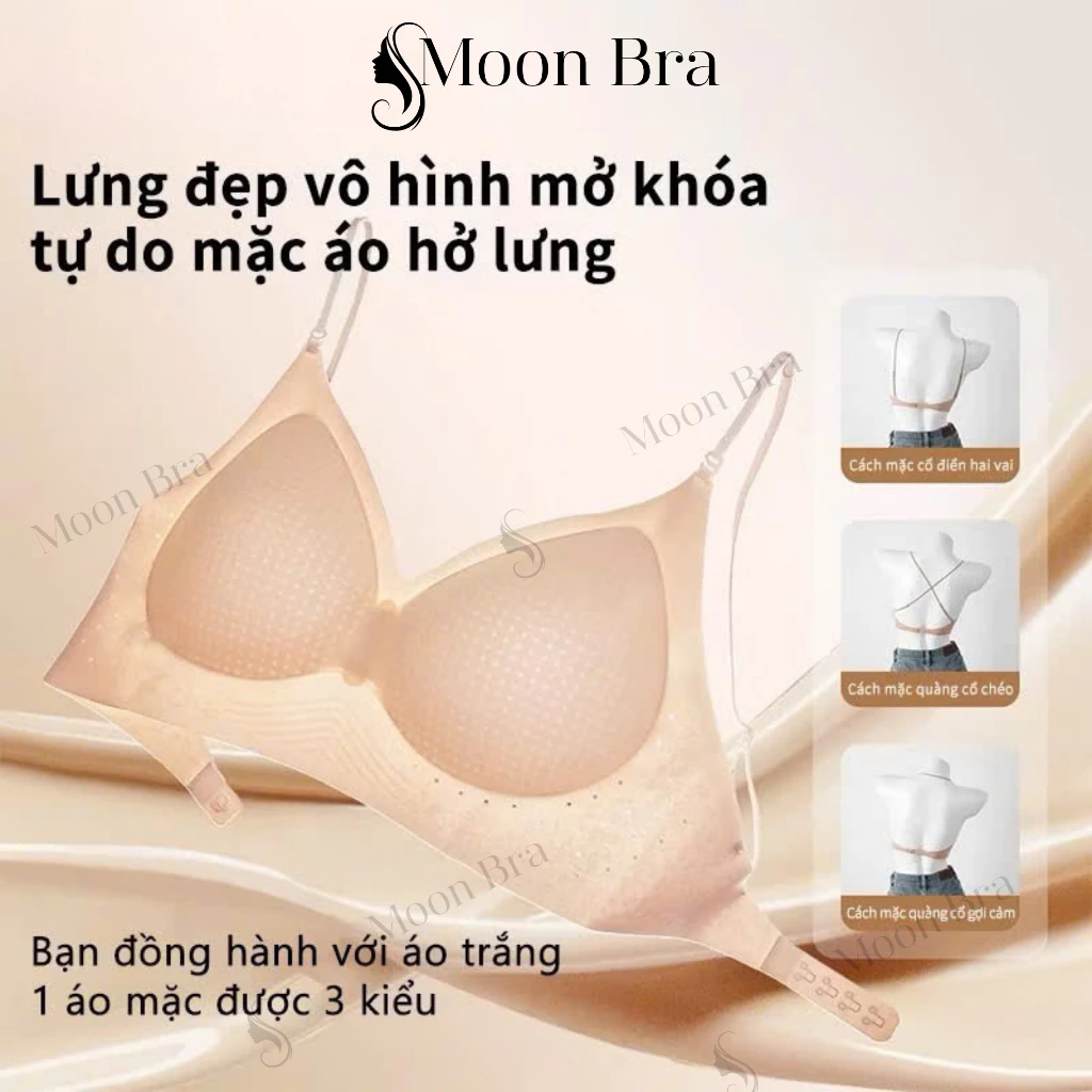 [A24] [DEAL MỞ BÁN]  Áo Ngực Vô Hình, Mỏng Nhẹ, Lưng Đẹp Không Hằn, Dây Vai Mảnh Lấp Lánh Mặc Hở Vai, Chất Liệu Mát Lạ