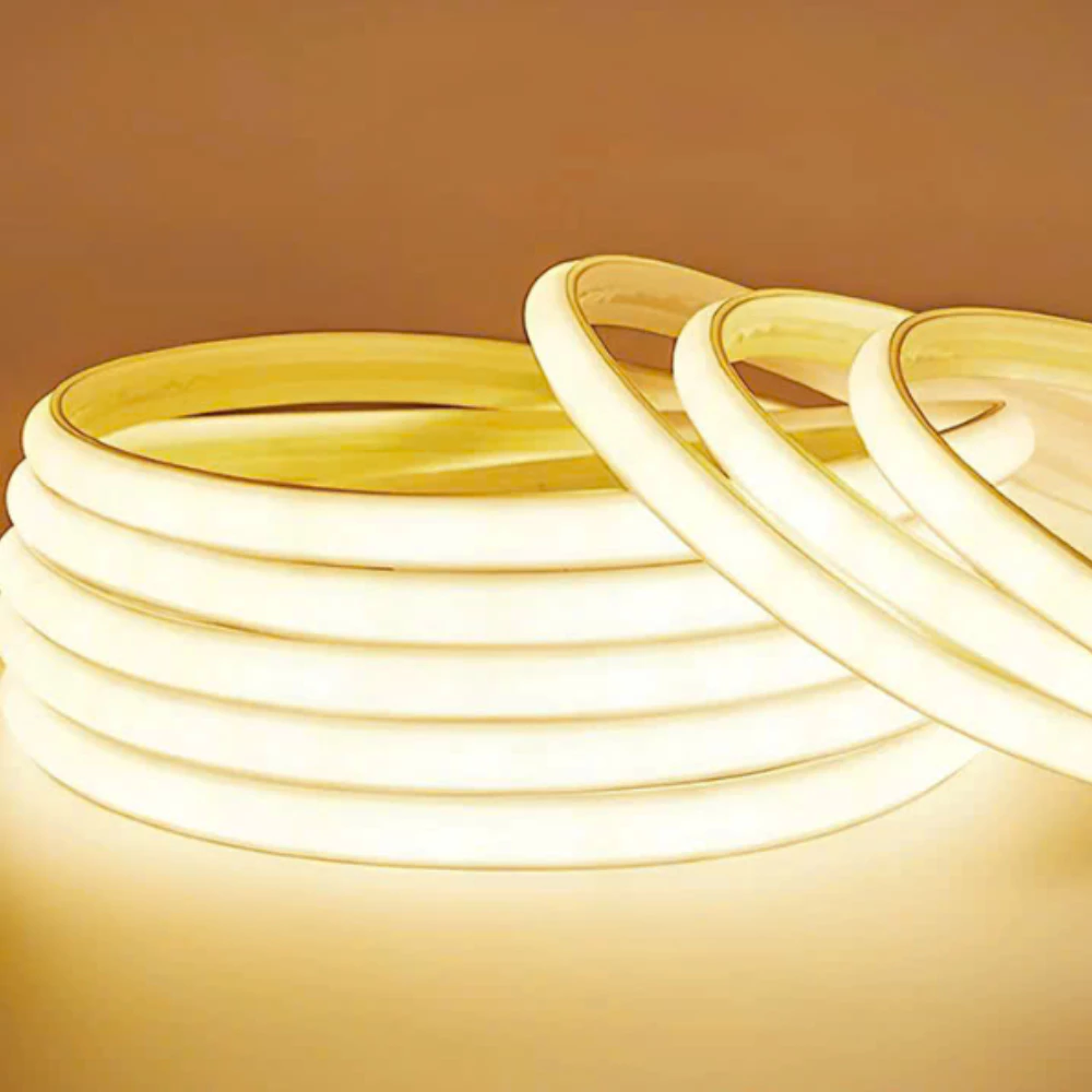 Led Dán COB Đúc Đặc Silicone IP68 220V Chống Nước Tiện Lợi Có Bán Theo Mét