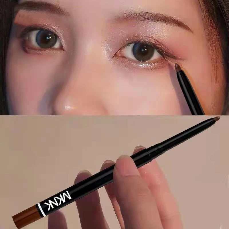 🎀yunqi🎀Bút kẻ mắt nội địa Trung MKNK dạng vặn nhanh khô, Chì kẻ mắt không trôi không thấm nước MKNK
