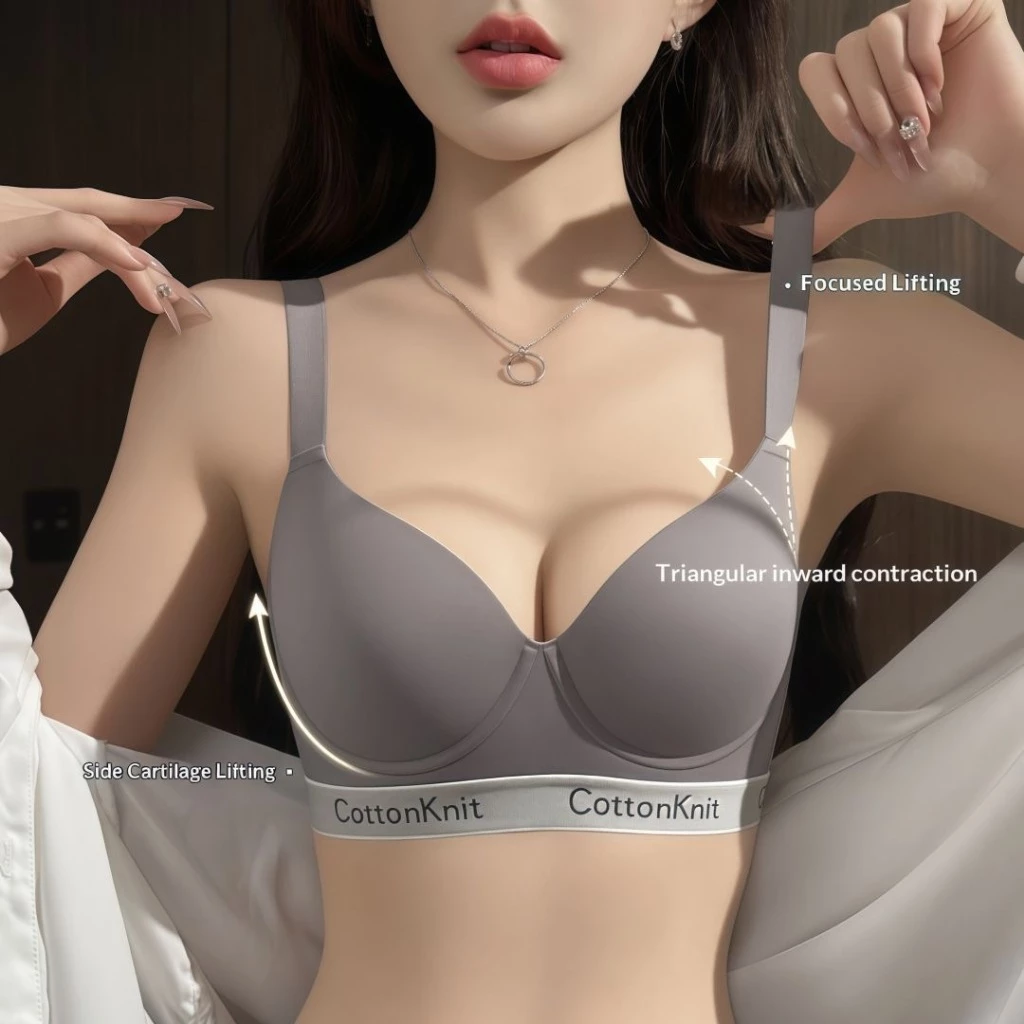 Áo Nịt Ngực Chỉnh Hình Nâng Đỡ Toàn Diện - Khung Thép Mềm Thoải Mái - Đặc Biệt Giảm Mỡ Nách & Chống Chảy Xệ Cho Ngực To