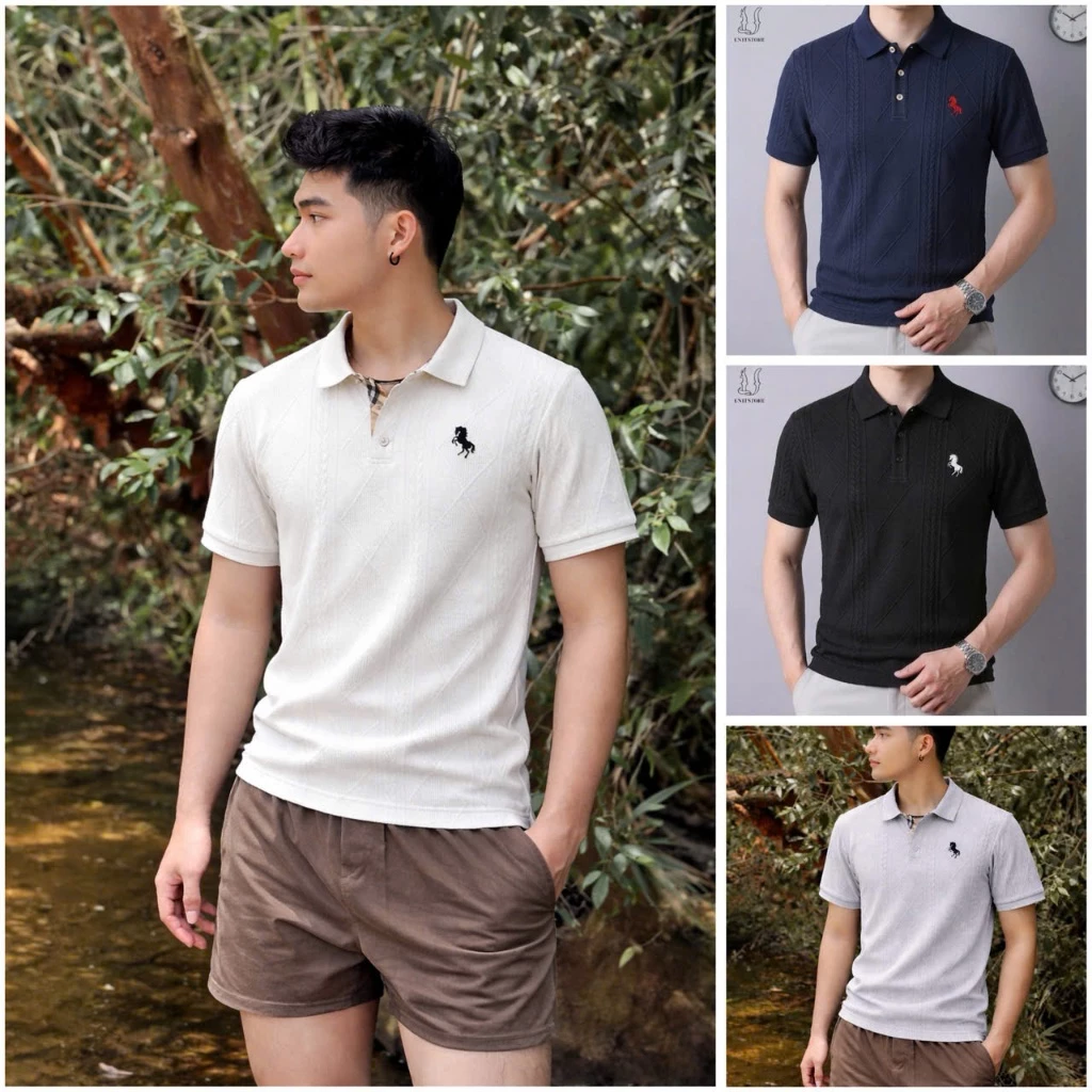 Combo 3 Áo Polo Nam, Nữ Chất Cotton Xốp Mềm Mịn, Thoáng Mát, Trẻ Trung Năng Động - UNTI STORE - BH27