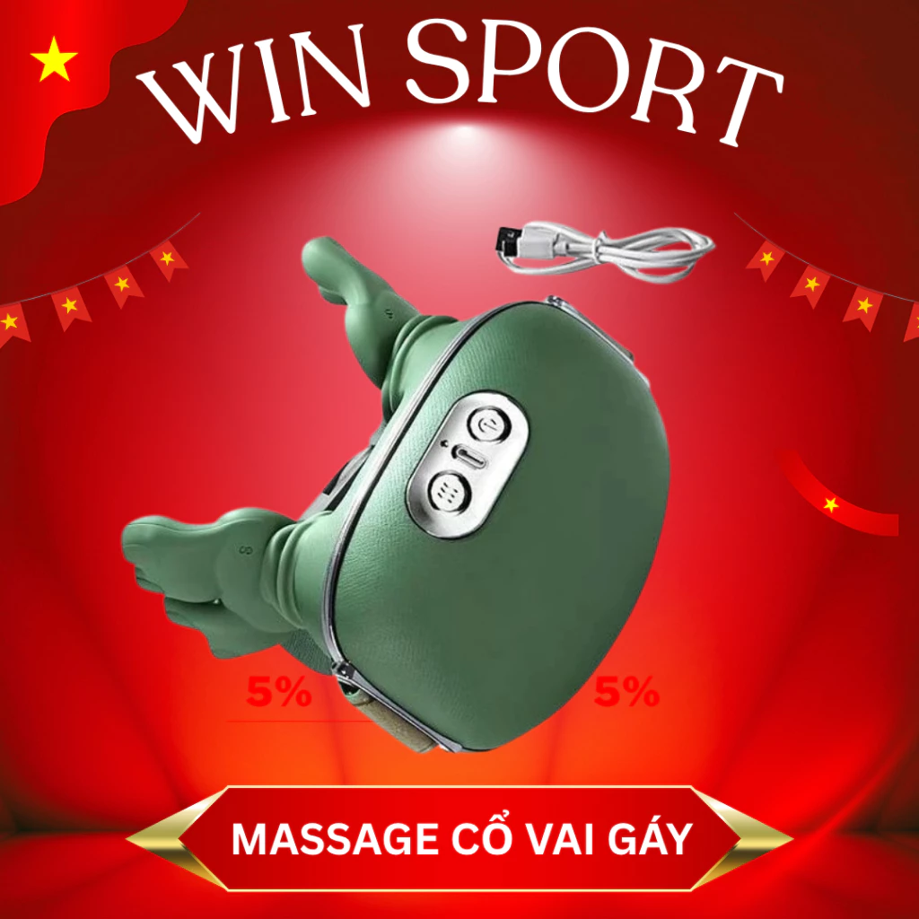 Máy massage cổ vai gáy siêu nhẹ chỉ 0,76 kg nhỏ bằng bàn tay, mô phỏng như với bàn tay thực