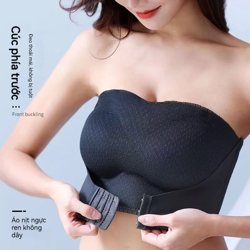 Áo Lót Size Lớn Giúp Ngực Trông Nhỏ Hơn - Không Dây Cài Trước - Nâng Ngực & Chống Trượt
