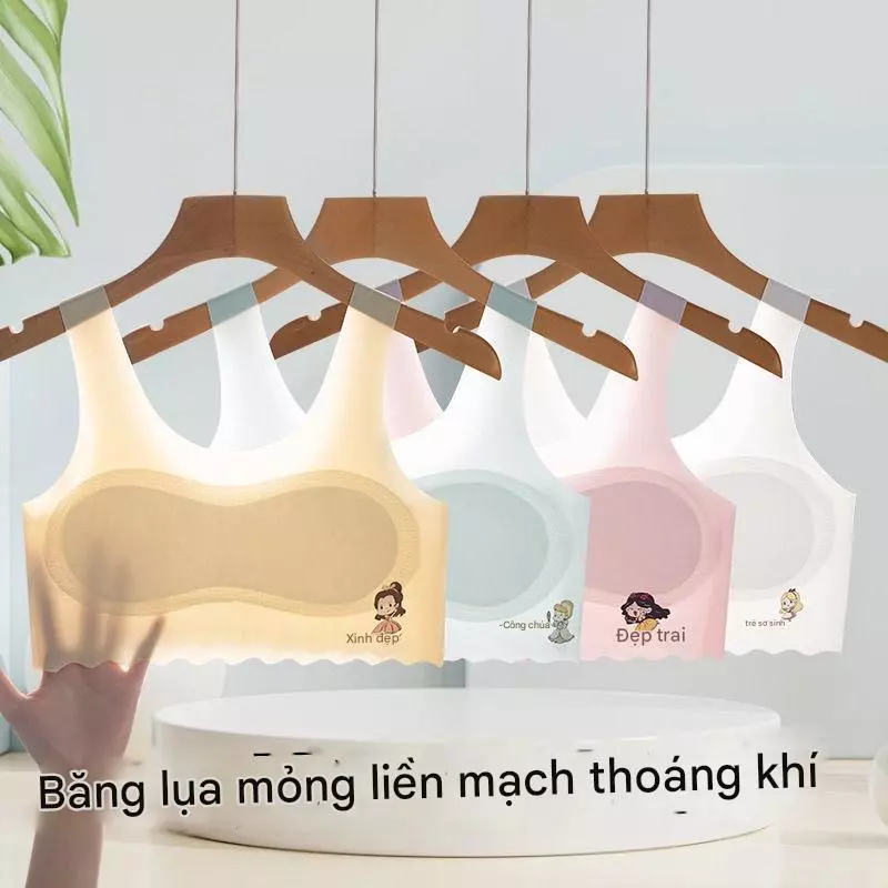 Combo 4 Áo Lót Cho Bé Chất Liệu Su Non Thoáng Mát Thấm Hút Mồ Hôi Tốt, Áo Lót Bé Gái Có Lót Mỏng - A016 đang được đối chiếu cho người mua tại Việt Nam