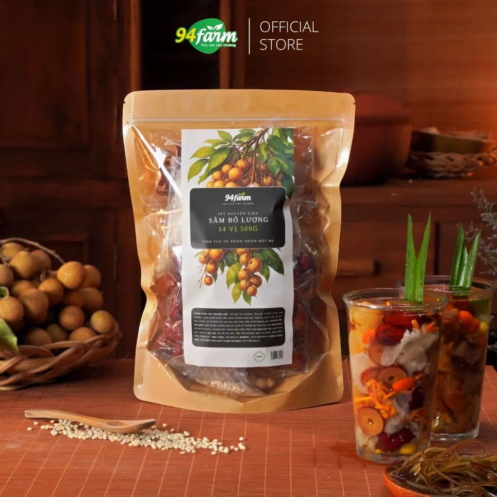 [1 set 500g] Sâm bổ lượng 94farm 15-20 chén