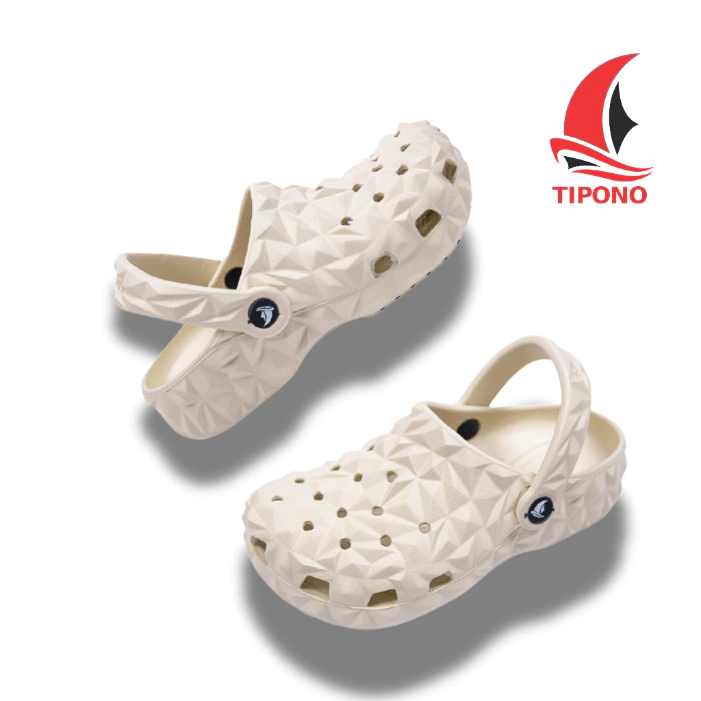 TIPONO LC16 [Tặng Charm Ngẫu Nhiên] Dép Sục EVA Unisex Êm Nhẹ Chống Trượt Đế 3cm Màu Sầu Riêng đang được đối chiếu cho người mua tại Việt Nam