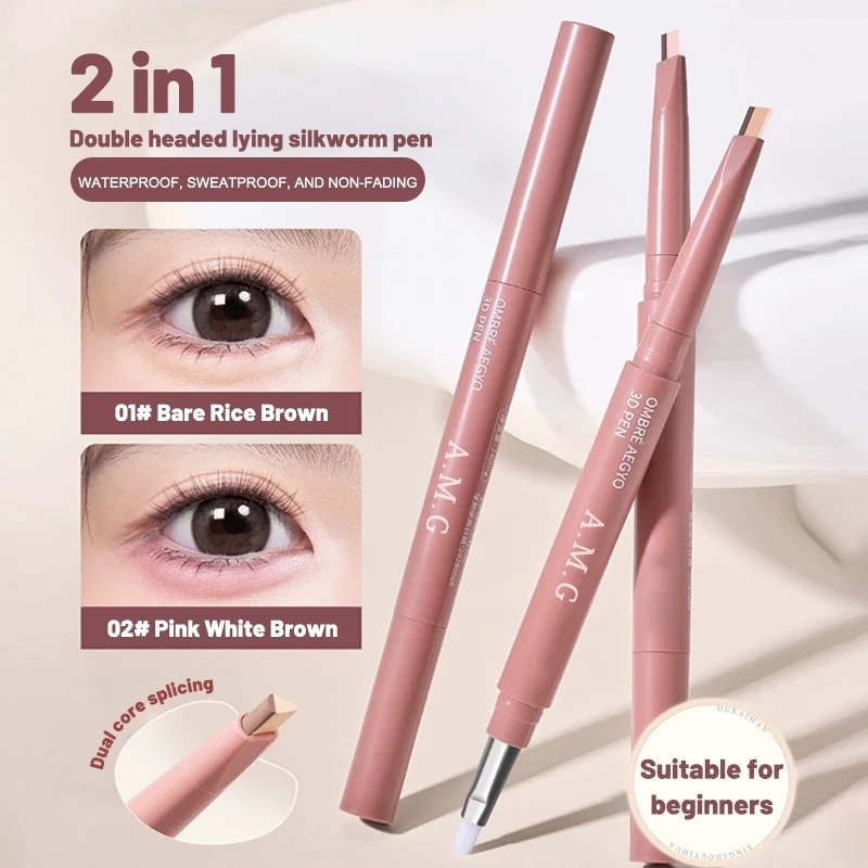 🎀yunqi🎀Bút Vẽ Bọng Mắt 5D Che khuyết điểm, Tạo khối 3D - Hack mắt to tròn long lanh