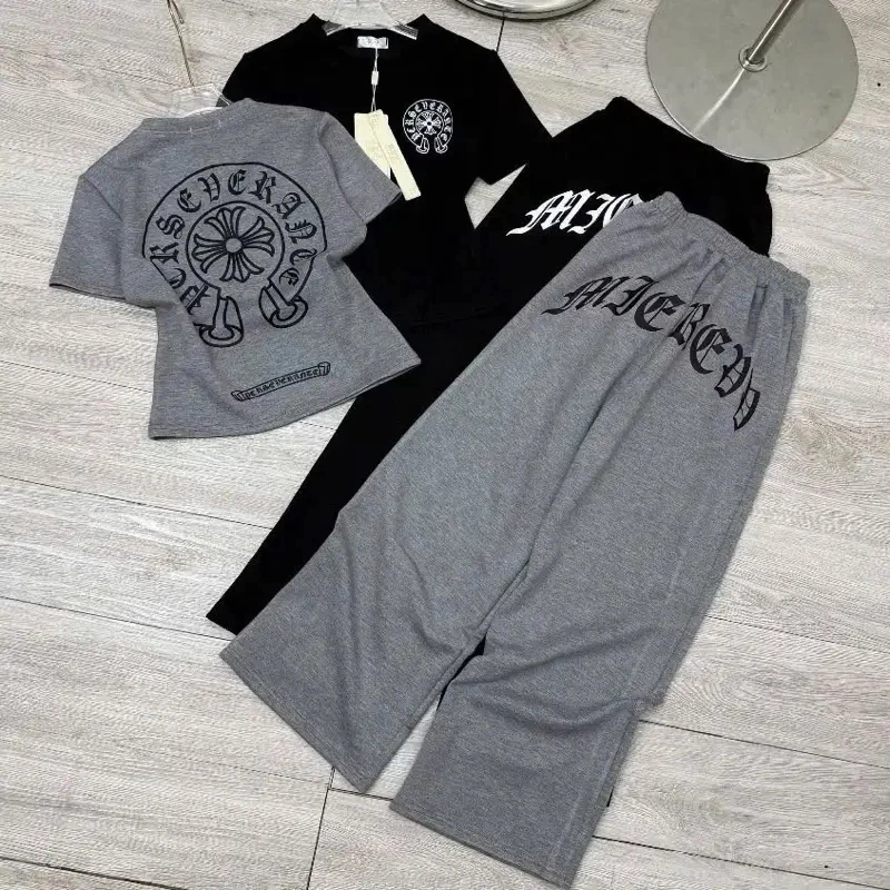 Set Đồ Bộ Nữ Form Ôm Tôn Dáng, Áo Thun Co Giãn + Quần Dài Ống Rộng Mặc Đi Chơi