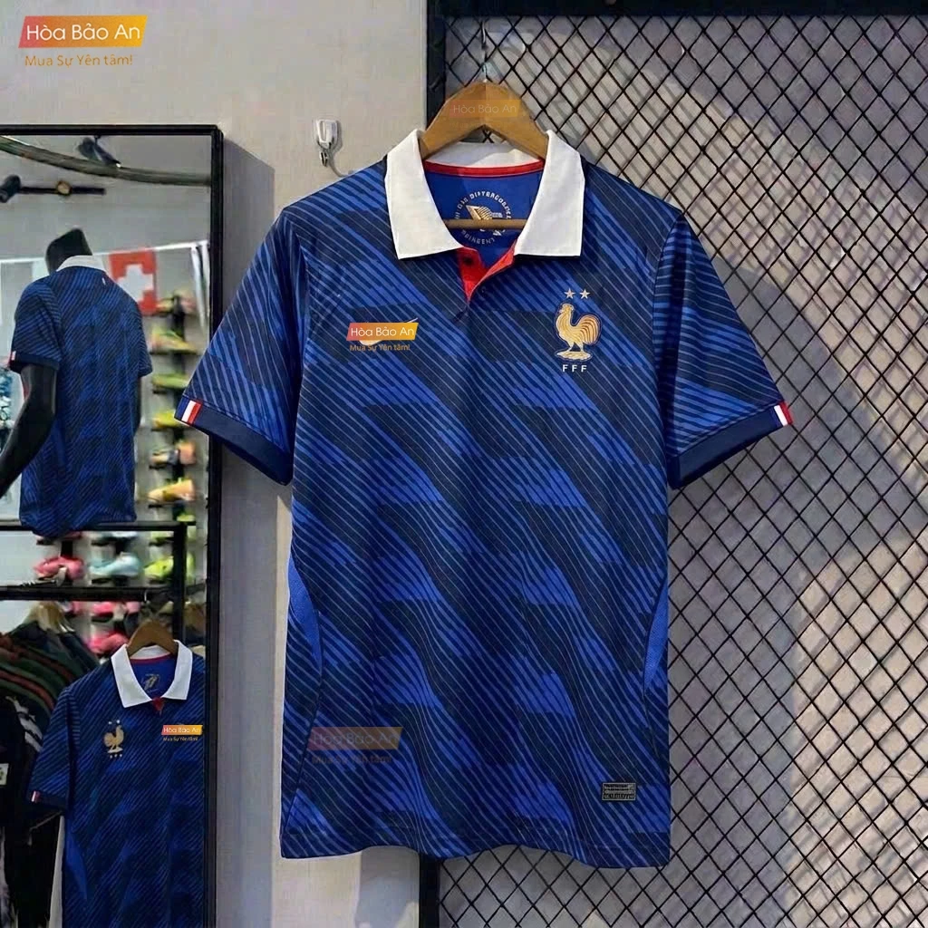 [Chỉ Có Áo] Áo Bóng Đá P.L.A.Y.E.R Đội Tuyển Pháp Sân Nhà WC 2026 - Hàng Nhập Thái Cao Cấp size S - XXL