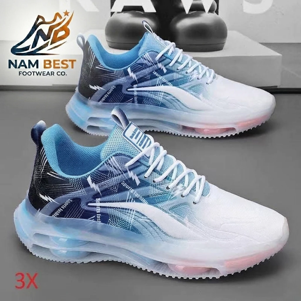 Hàng Ngon Giày Thể Thao Tập Gym Chạy Bộ Đi Chơi Đi Làm Nam Nữ Bền Nhẹ Giảm Chấn