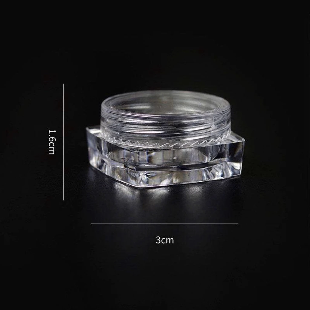 Combo 5 hũ đựng vuông loại 2,5g