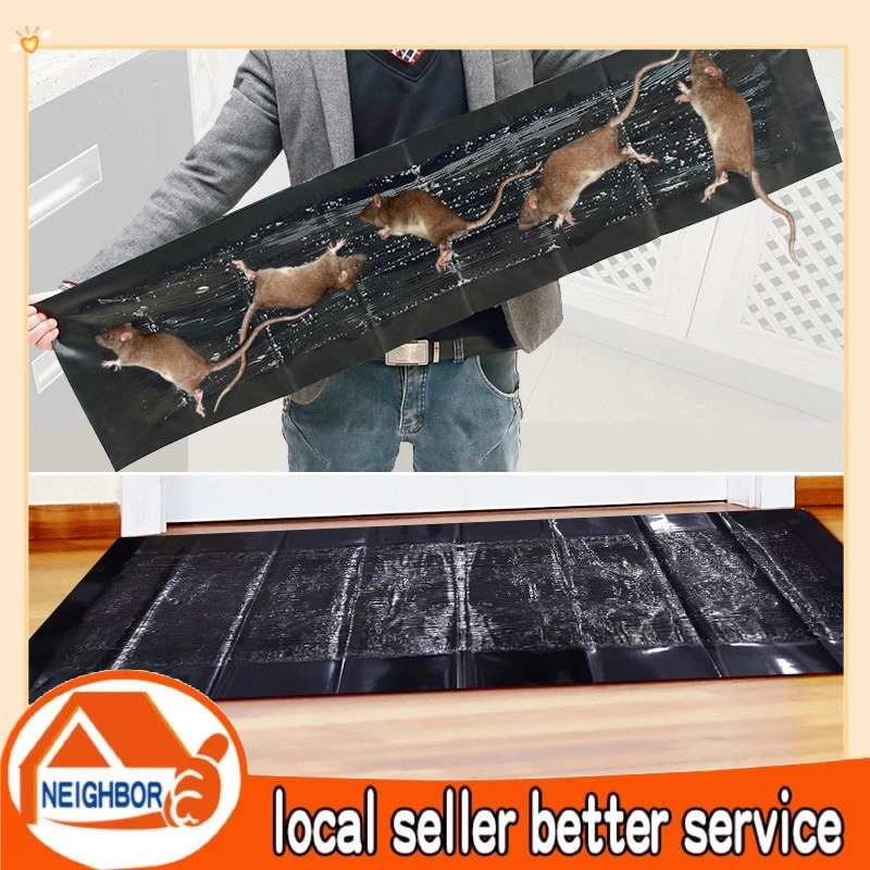 Miếng Bẫy Chuột Thảm Dính 1m2/60cm Keo Dính Chuột Siêu Dính Kiểm Soát Mọi Đường Đi Của Chuột Hiệu Quả Cực Cao