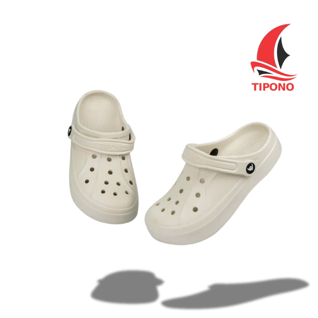 TIPONO LC07 [Tặng Charm Ngẫu Nhiên] Dép Sục EVA Êm Nhẹ Thoáng Khí Chống Trượt Đi Trong Nhà Ngoài Phố