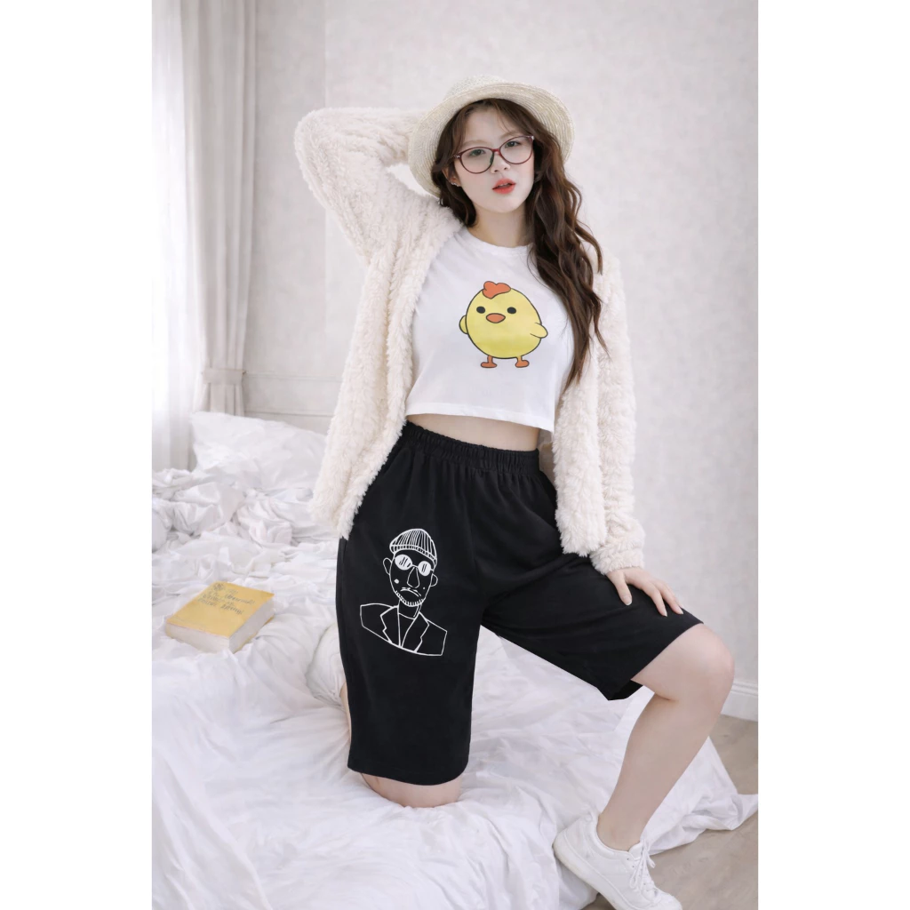 quần ngố unisex BIGSIZE 50-100kg