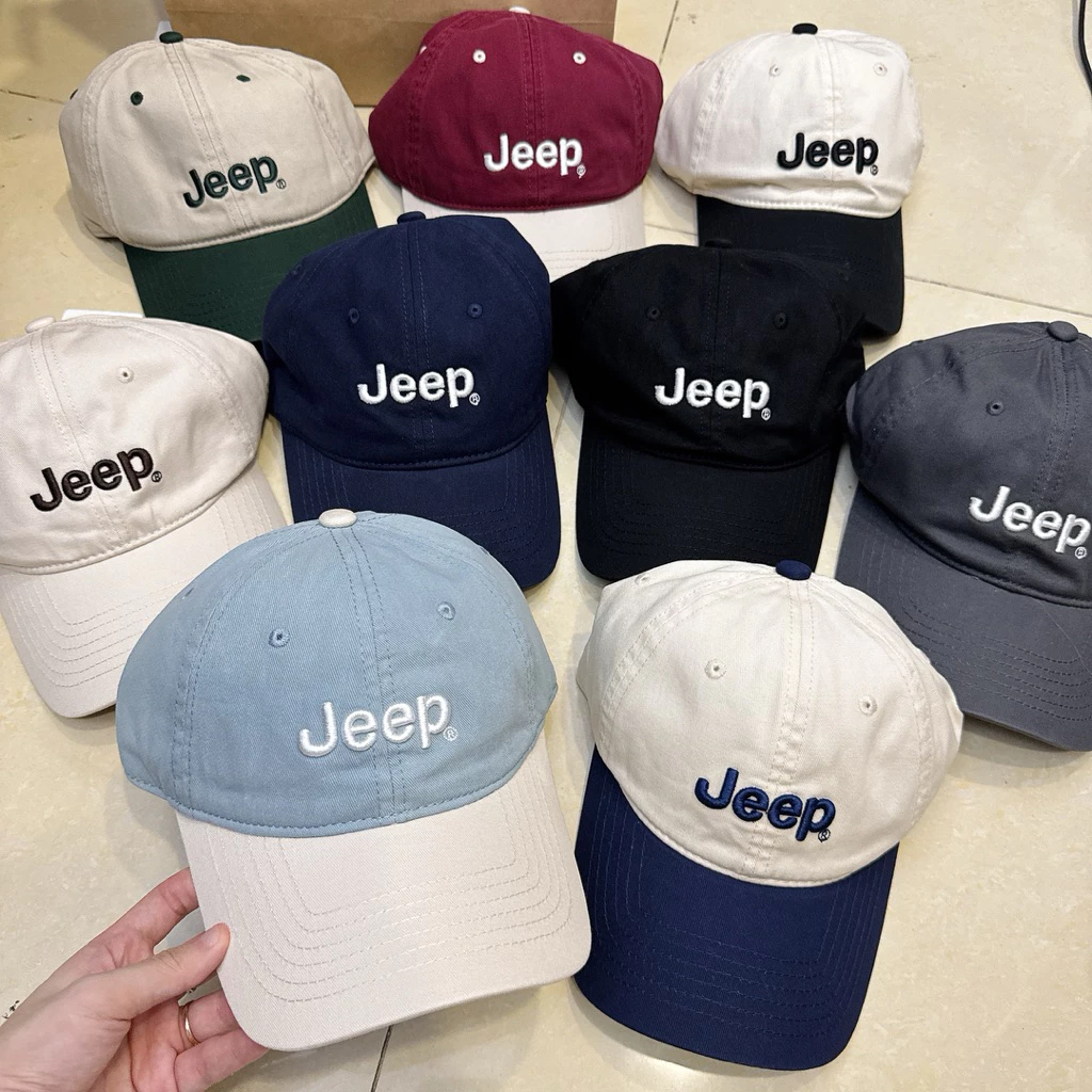 (CHÍNH HÃNG) Mũ nón Jee.p cap  Basic thể thao unisex nam nữ