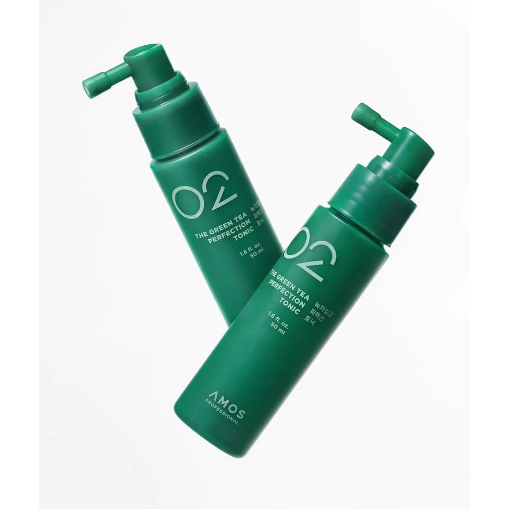[Hàn Quốc ]Tinh chất Dưỡng tóc  Amos Tonic trà xanh