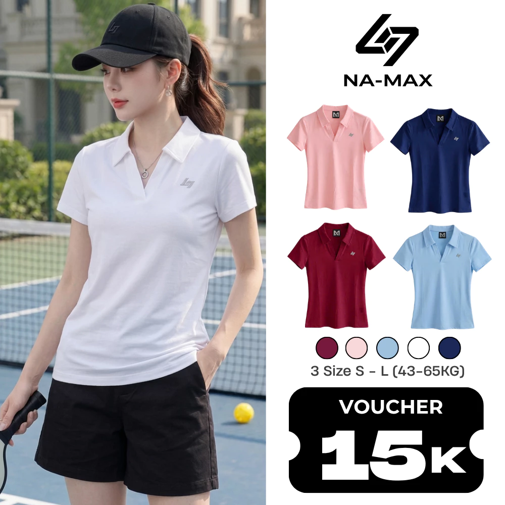 [MUA 2 GIẢM 50K] Áo Polo Nữ Namax Áo Thể Thao Nữ, Áo Cầu Lông, Pickleball, Tennis Thấm Hút Tốt
