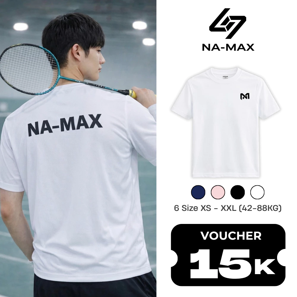 [MÃ GIẢM 15K] Áo Thể Thao Nam Nữ Namax, Áo Cầu Lông, Pickleball, Chay Bộ Thoáng Khí Mát Mẻ- N02
