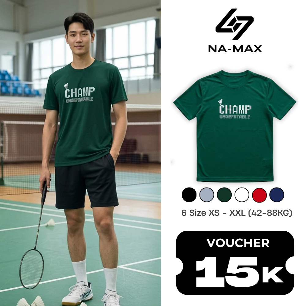 [CÓ BIGSIZE] Áo Thể Thao Nam Nữ Namax, Áo Cầu Lông, Pickleball, Tennis, Chạy Bộ Thoáng Khí - N09