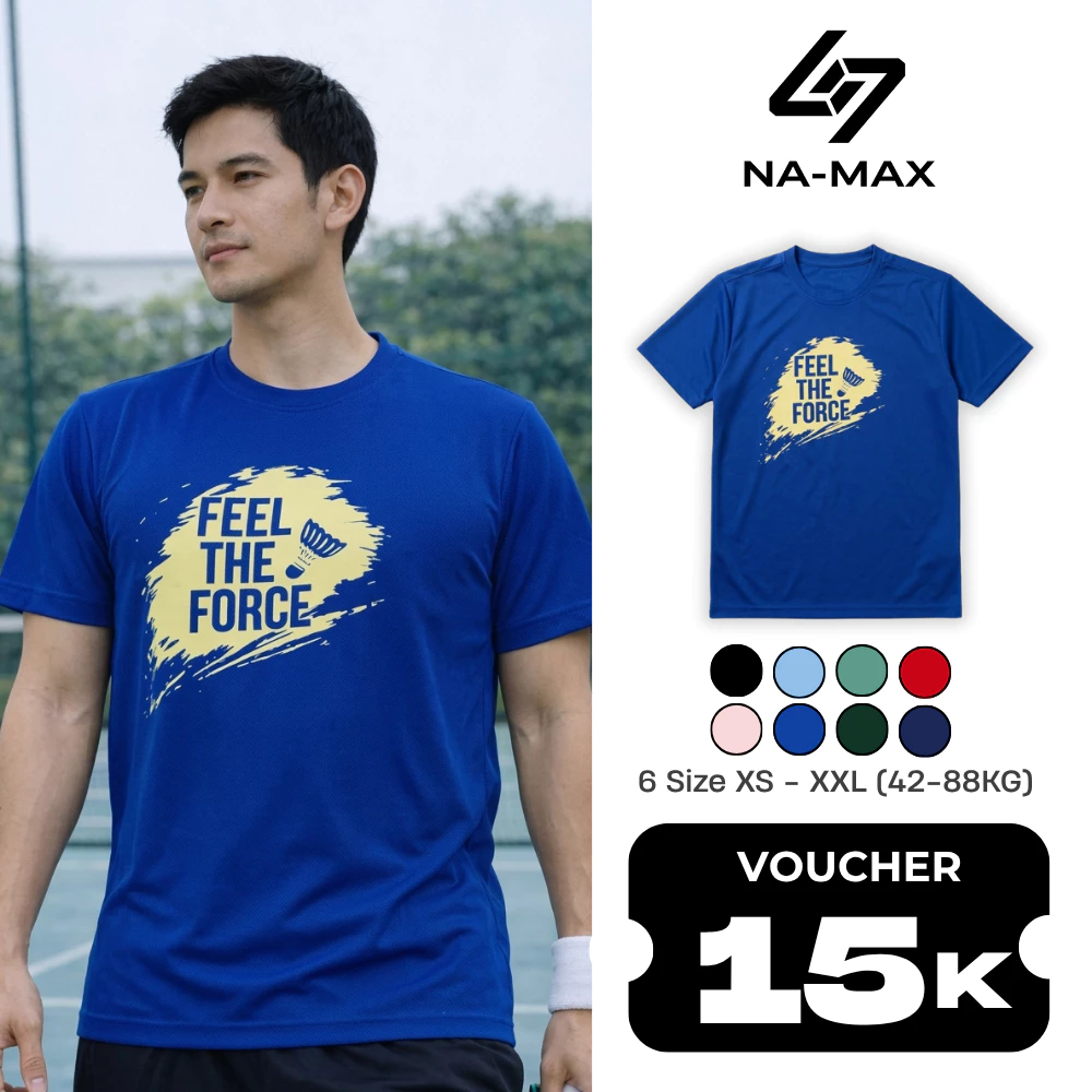 [CÓ BIGSIZE] Áo Thể Thao Nam Nữ FEEL THE CHOICE Namax, Áo Cầu Lông, Pickleball, Chạy Bộ Thoáng Khí