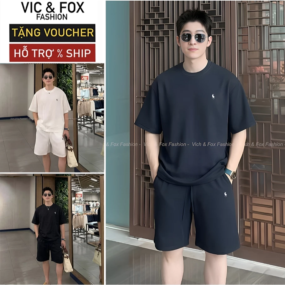 Bộ đũi nam Fox| Set Đũi Nam Nữ Có Bigsize 115kg| Đồ bộ nam nữ chất đũi xước Nhật (Linen Mát)-Mặc nhà,đi chơi, đi biển
