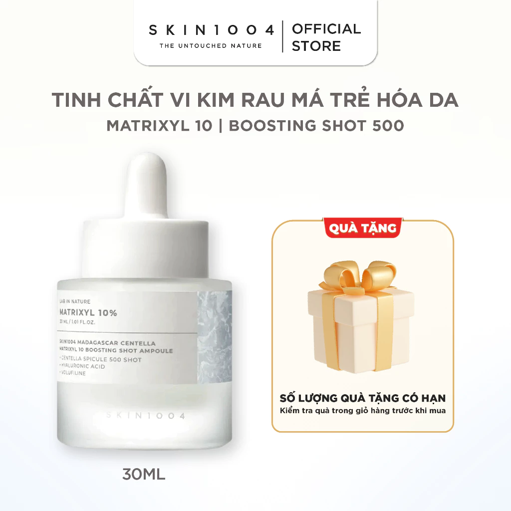 Tinh chất vi kim SKIN1004 Madagascar Centella Matrixyl 10 Boosting Shot Ampoule 30ml