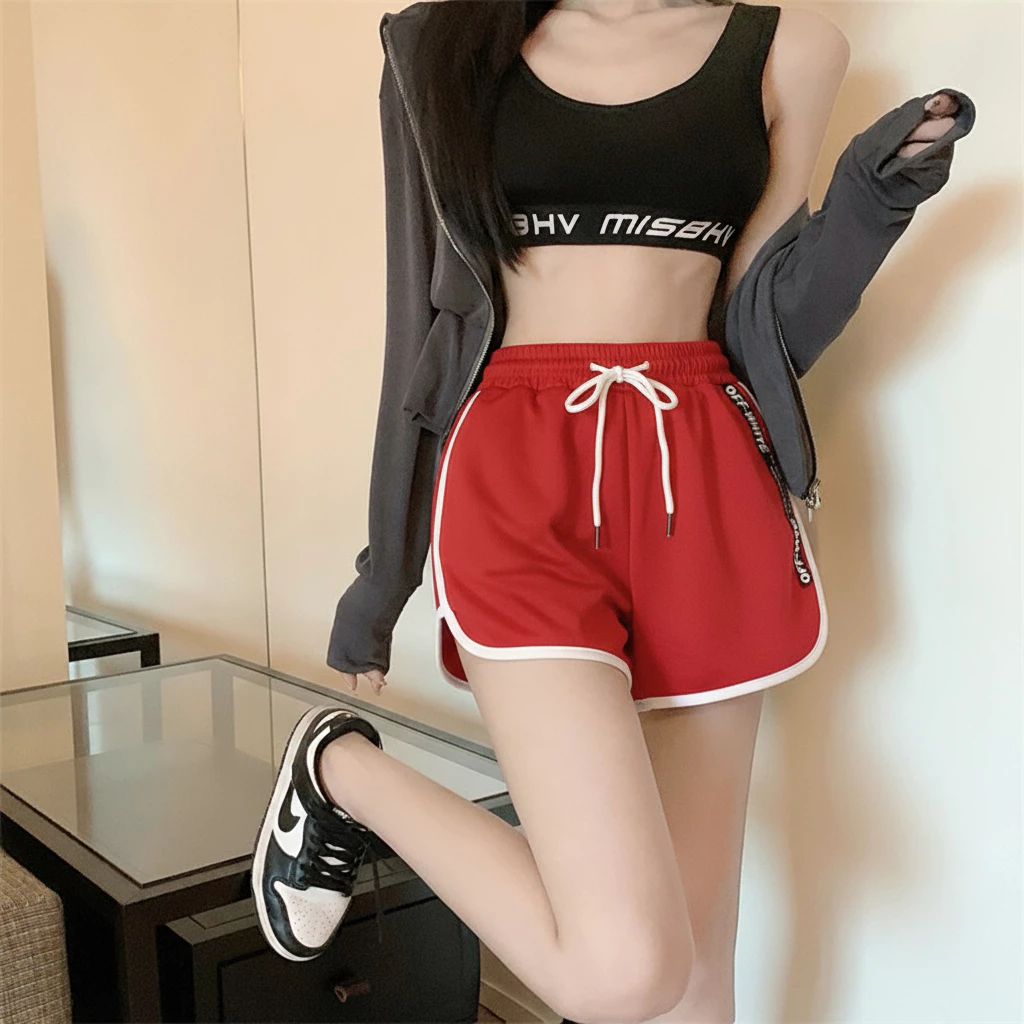Quần Đùi Nữ Dáng Rộng Mặc Nhà Thoải Mái