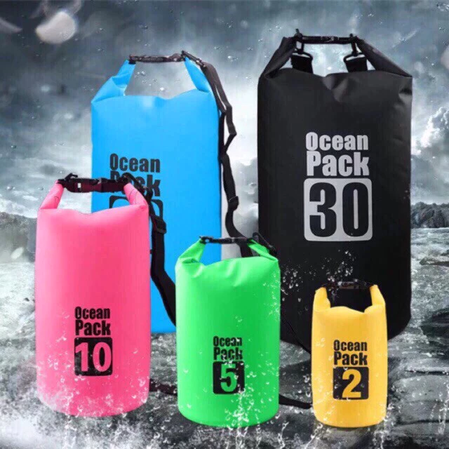 Túi Khô Chống Nước Đi Biển Ocean Pack Loại 10L-15L- 20L-30L